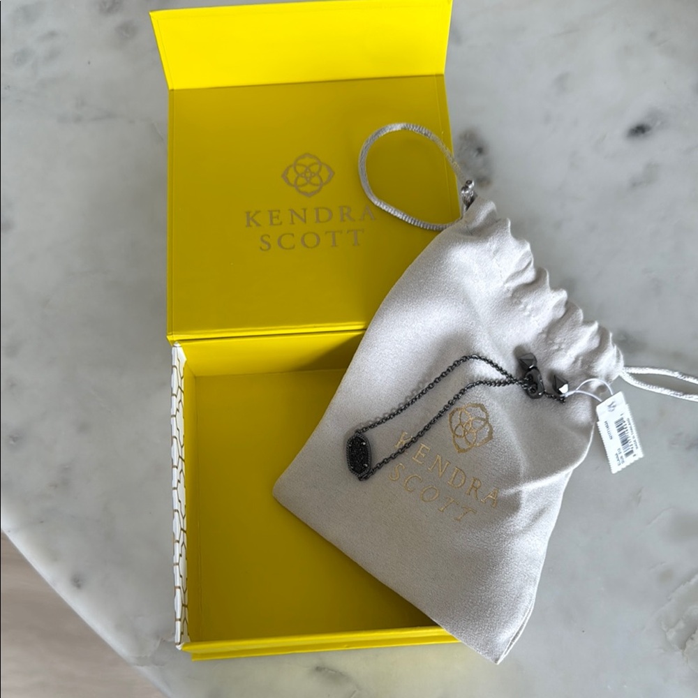 Kendra Scott Black Bracelet with Yellow Box brand new with tags.